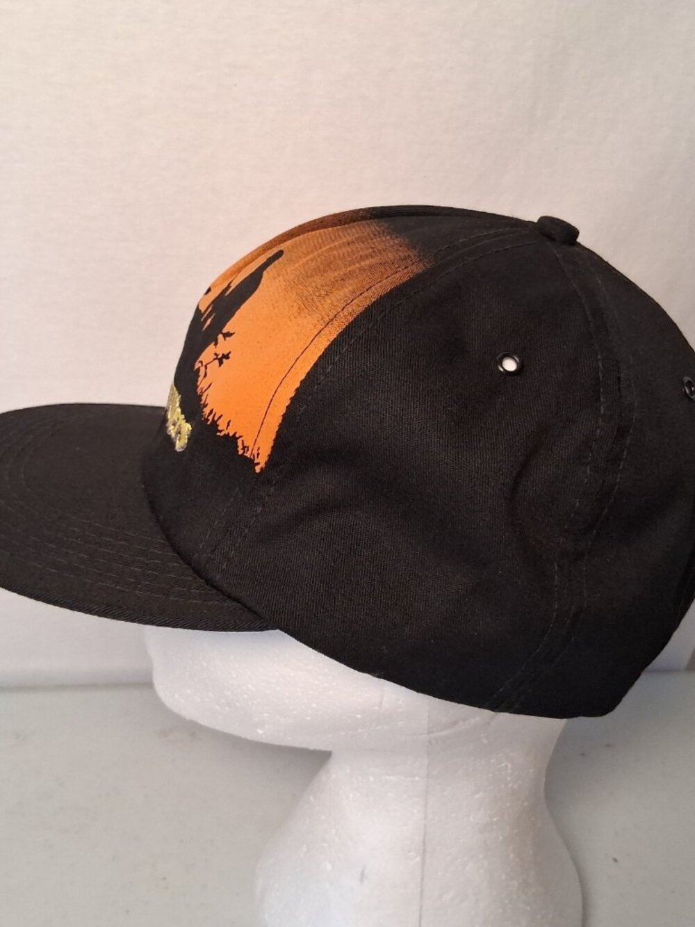 Vintage Texas Trophy Hunters Cap Hat Canvas Buck Deer Hunter Hunter Field USA - Picture 5 of 13